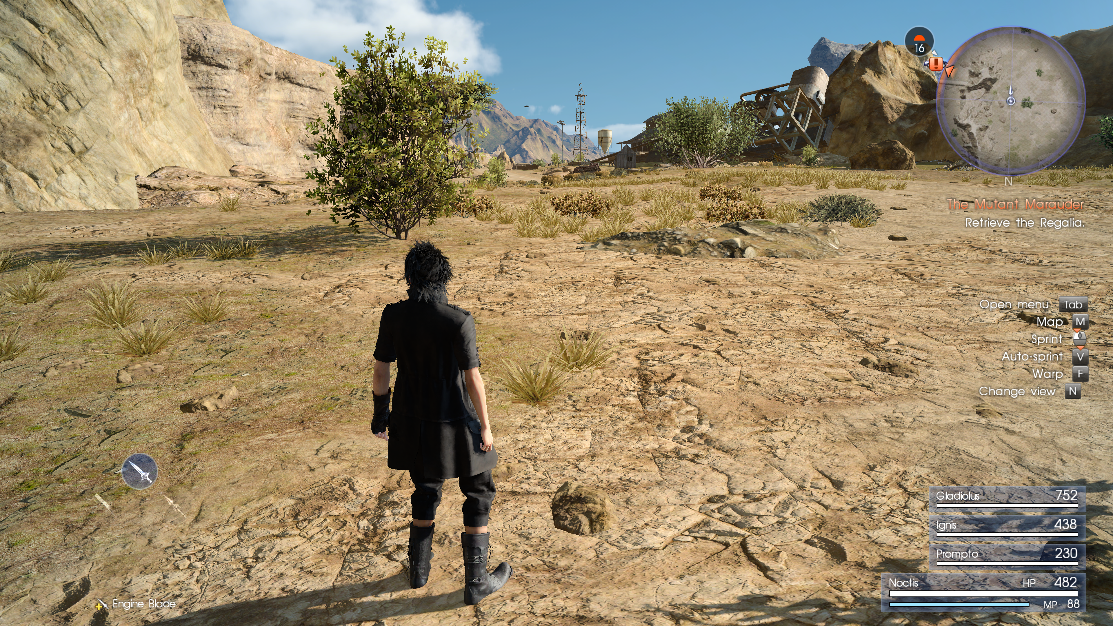 Final Fantasy XV Windows Edition - 4K PC Gameplay 